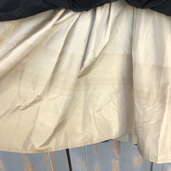 RED Valentino Silk Strapless Dress Black Sz 40, US 2 - Picture 16 of 16